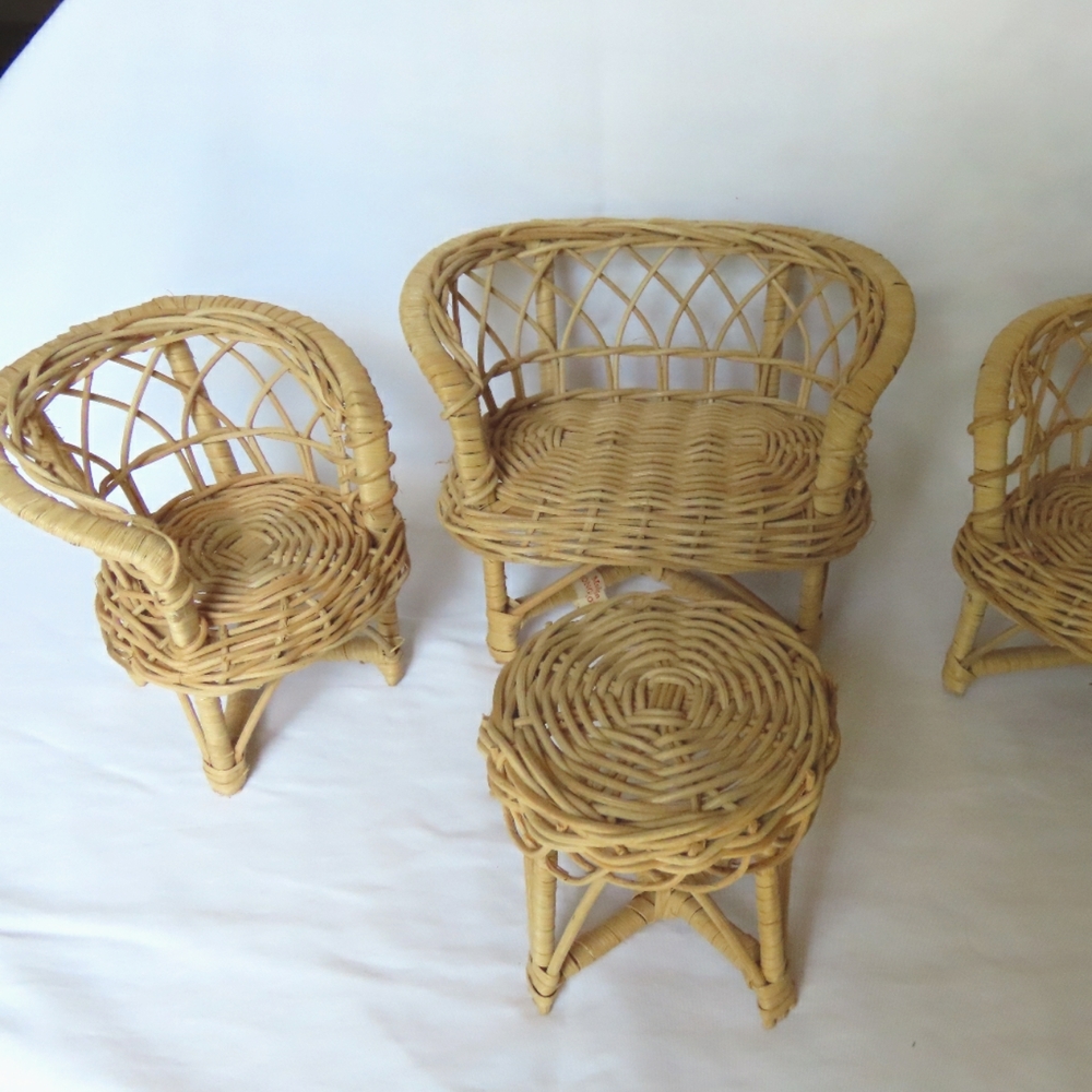Miniature Wicker Furniture